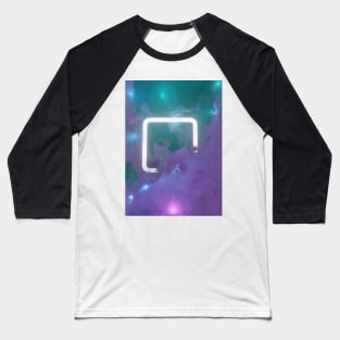 PlayStation Nebula Art - Square Baseball T-Shirt